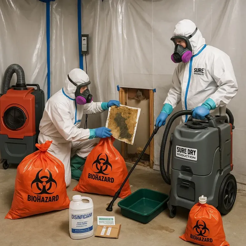 Contaminated Water Handling Protocols process in Red Lick, TX